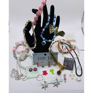 Girls Vintage To Modern Jewelry Lot Kids Core Preteen Core Bling Wonder Woman